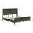 Solid Wood Platform Bed with Slatted Headboard and Durable Wood Slat Support, No Box Spring Required-453105283-453105285