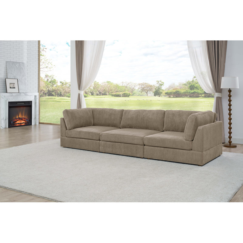 Buzby Sofa, Camel
