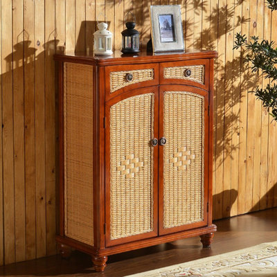 Solid Wood Shoe Storage Bench