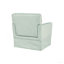Fauteuil décoratif vert menthe