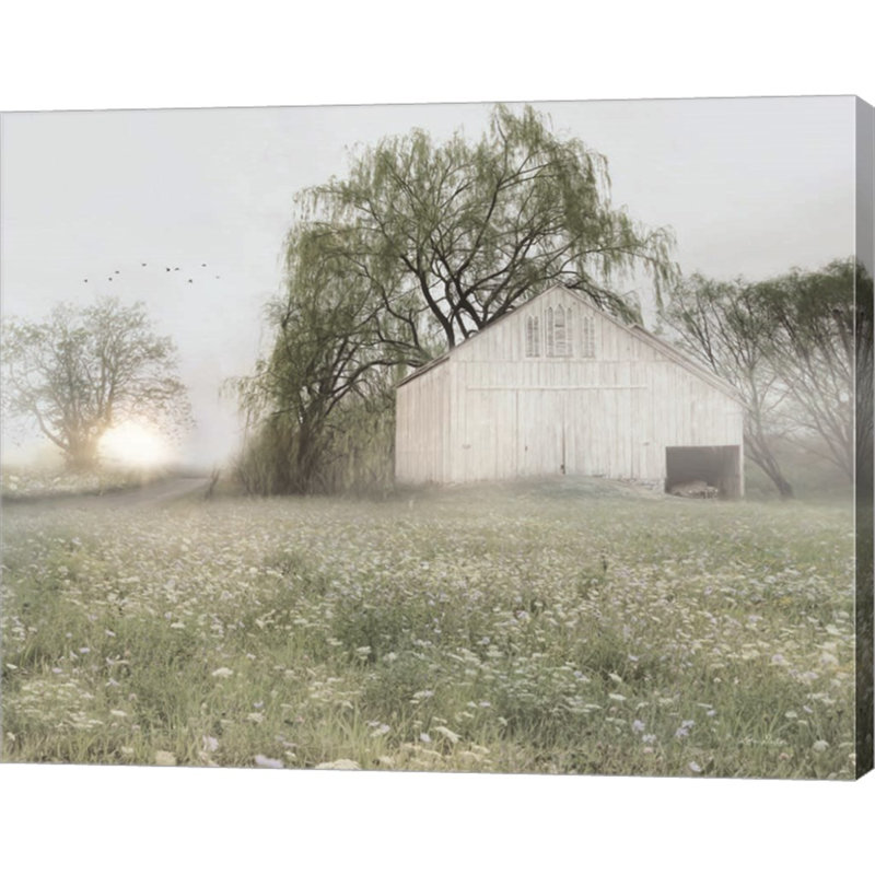 «Green Country Morning» par Lori Deiter, art mural sur toile