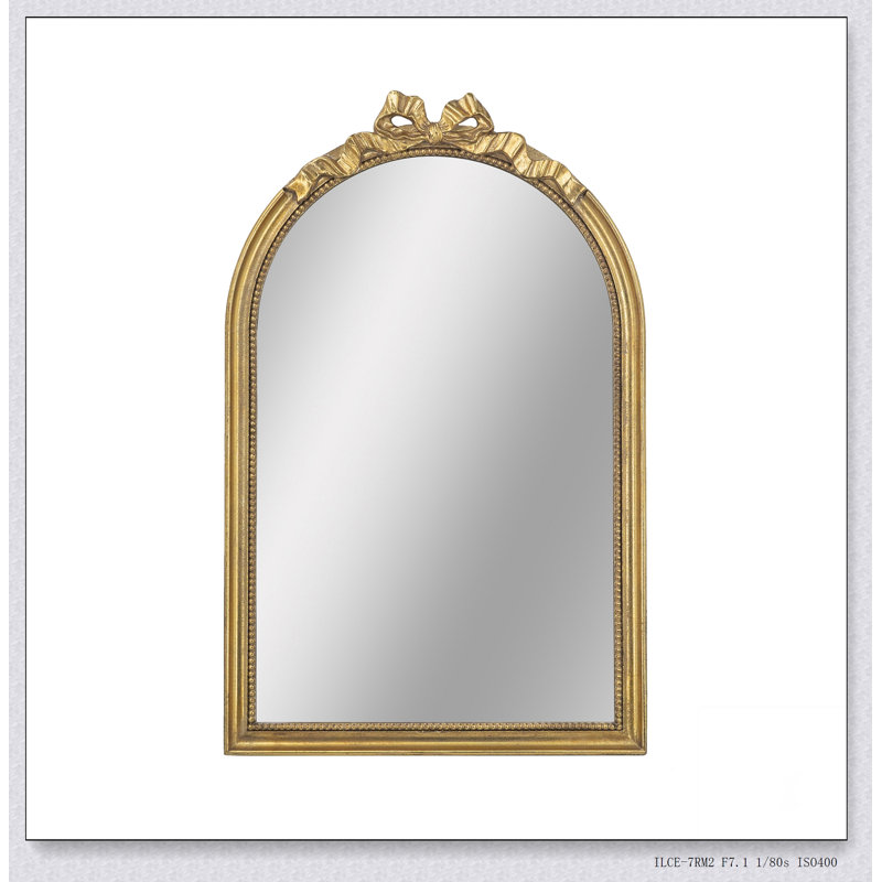 Miroir arqué de style baroque 23,6 "x 37,3"