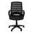 Office Chair, Adjustable Height, Swivel, Ergonomic, Armrests, Computer Desk, Work, Black Mesh, Black Metal, Contemporary, Modern