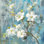 «Graceful Magnolia II» par Danhui Nai - peinture sur toile tendue