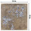 Antigua Deco 13" x 13" Porcelain Vintage Subway Wall & Floor Tile-359919349