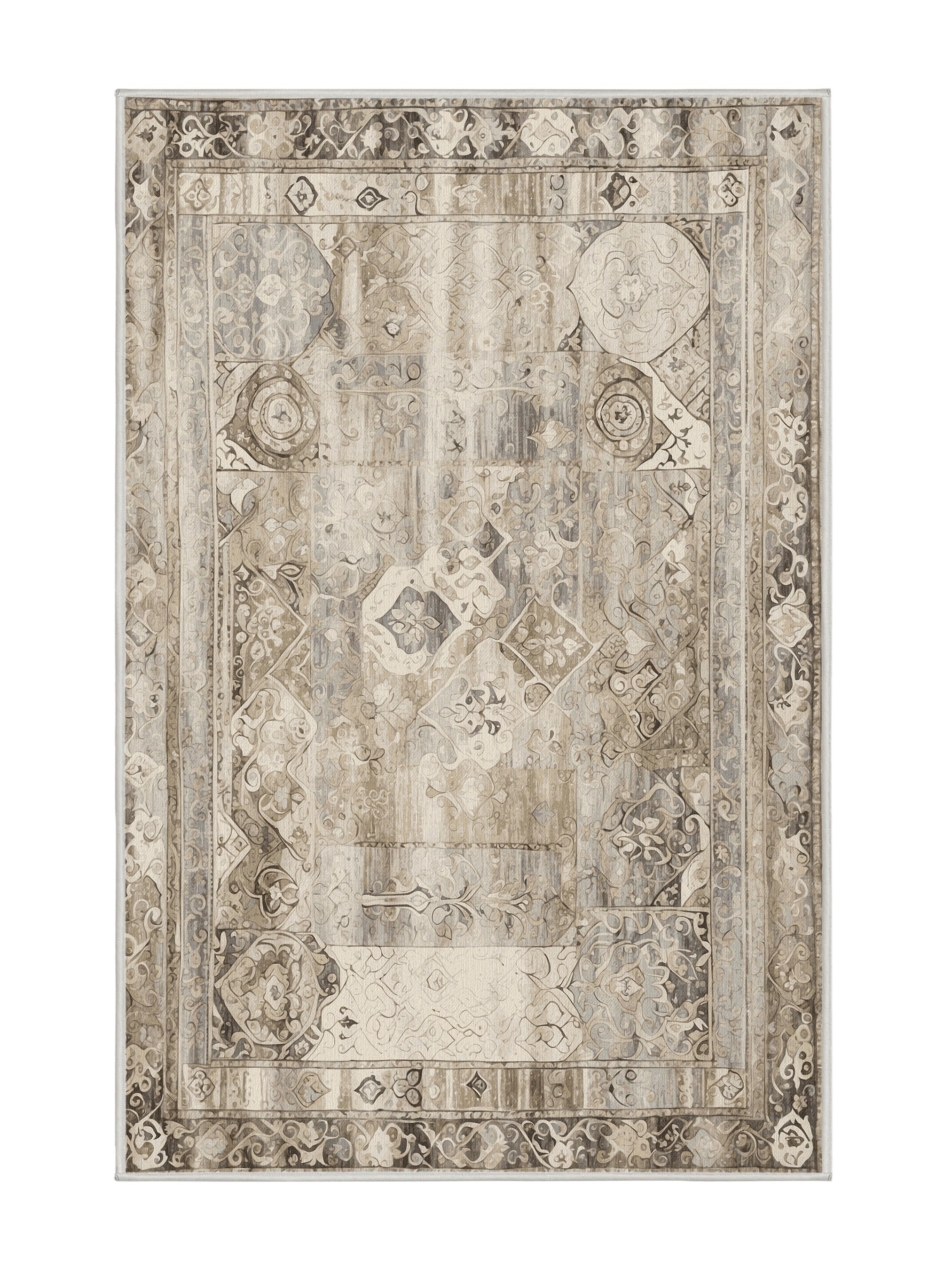 Stone Bloom Rug Bungalow Rose Legacy Bloom Rug | Wayfair