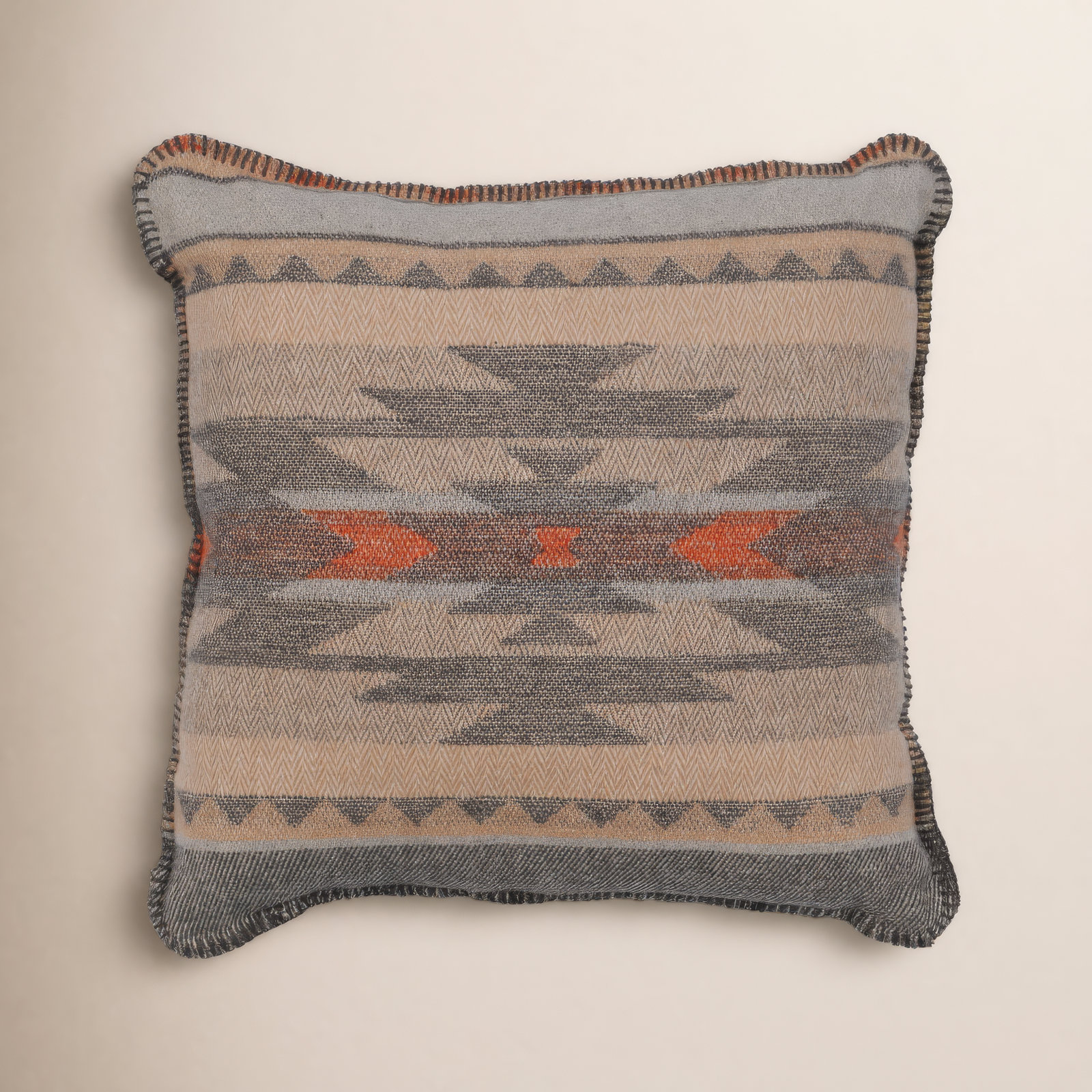 Jenera 18" x 18" Cotton Throw Pillow