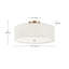 Ranan Linen Semi Flush Mount