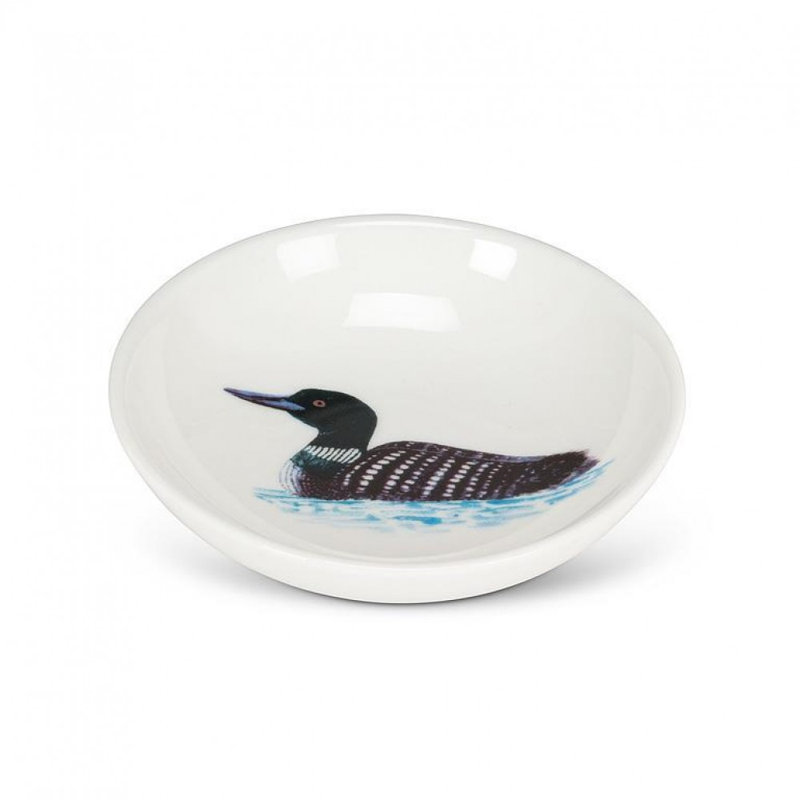 Small With Loon Dish