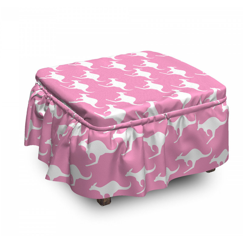 Housse pour repose-pieds aligning diagonale