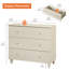 Commode 3 tiroirs L 35,4 po Lysiane-126693421