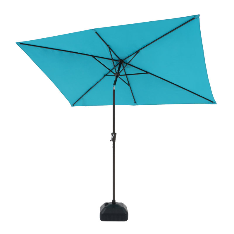 Parasol de marché Urbano, Bleu clair