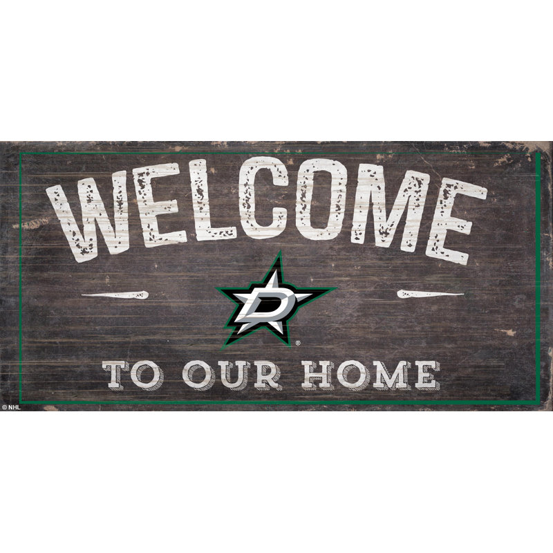 Décoration murale patiné colorado avalanche welcome, Dallas Stars