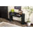 Entryway Table With Fluted Design, Modern Console Table With Storage, Oval Top And 2 Drawers For Entryway And Living Room-779183078