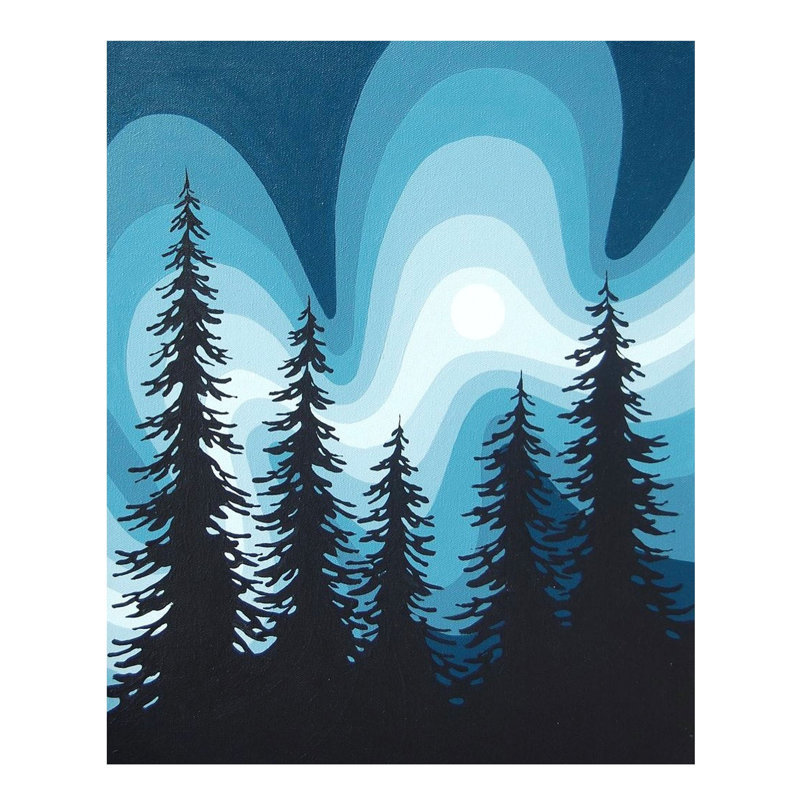 L'arbre de la sagesse | Acrylique sur toile | Par Pooja Agarwal