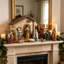 Crèche de Noël en résine 11,5 "H