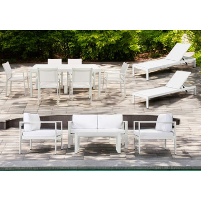 Aynura 13 Piece Rattan Lounge Dining with Cushions