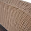 Causeuse d'extérieur Brihanna de 51,18 po avec coussins Sunbrella®