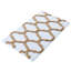 Tapis rectangulaire antidérapant pour salle de bain 100% coton Anastatia-22243261-22243258
