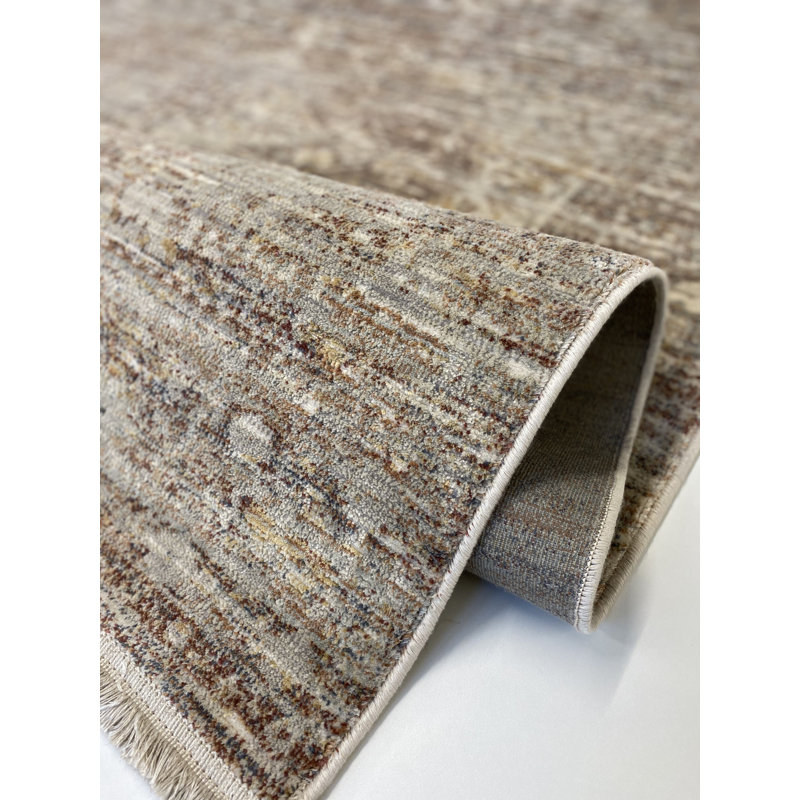 Severn Oriental Viscose Area Rug, Rectangle 120 x 170cm