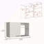 Armoire de cuisine murale finition bois-1399052413