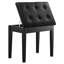 Duet Piano Keyboard Bench Storage Padded Chair Wooden Vanity Bookcase Stool-588147281
