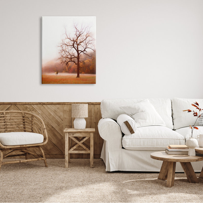 Automne, pré, paysage sauvage, Mo, par Phburchett, 963, H 40 po x l 30 po x P 1,5 po, Toile tendue