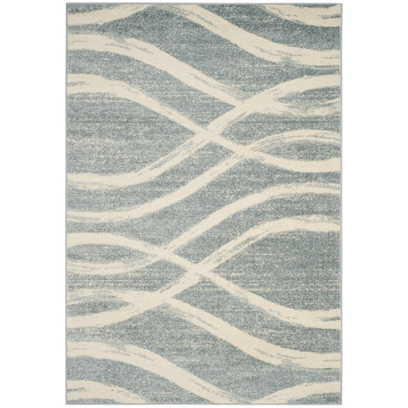 Tapis abstrait Shelva Performance, Rectangle 10 pi x 14 pi