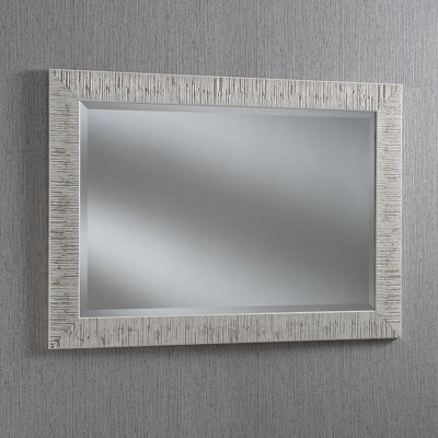 Arizana Wood Flat Wall Mirror