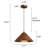 Schwenk 1 - Light Copper Cone Pendant