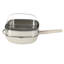 Poêle à sauter antiadhésive en céramique de 5,3 pintes avec panier à vapeur et couvercle Crock Pot Northvale-122348986