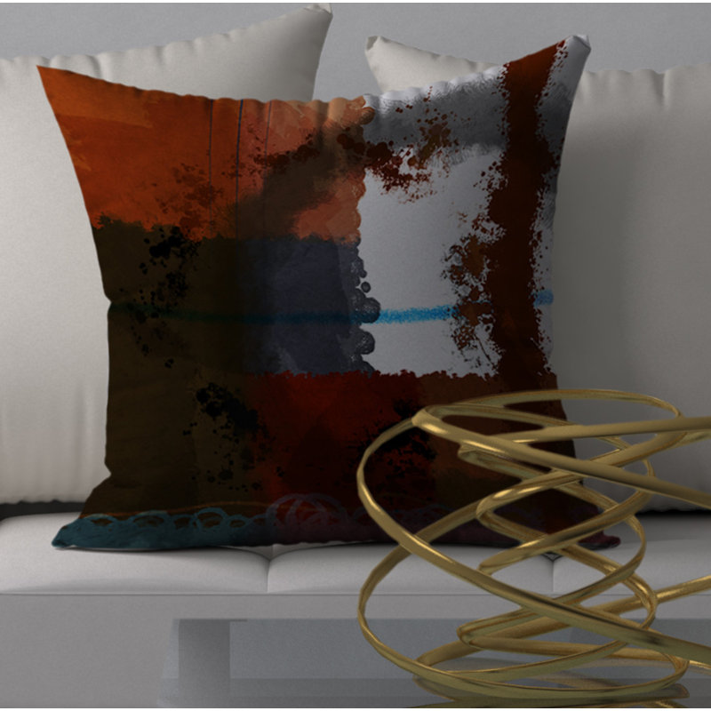Housse de coussin carrée mémorable/insert, 20 po x 20 po