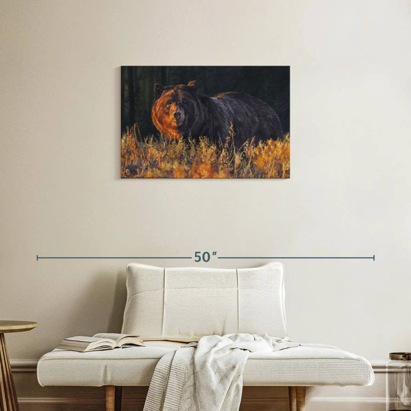 Brampt Shadowy Encounter, 20" H x 30" W