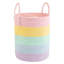 Panier à linge Boho Rope, grand, (arc-en-ciel)