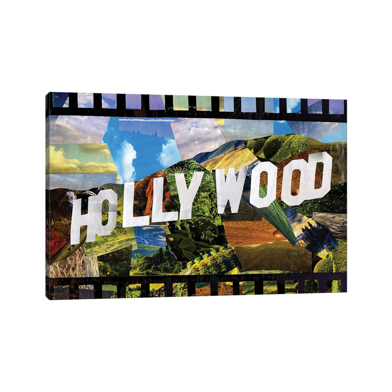 Hollywood by Artpoptart - Wrapped Canvas Painting