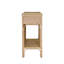 Two Drawer Console with Decorative Back Rattan-784293373