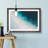 Cocoa Island Beach in Abstract - Picture Frame Graphic Art Print-55684712-55684711