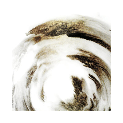 Smeared Circle I - Wrapped Canvas Print