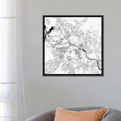 " Berlin Urban Map (White) " by Urbanmap
