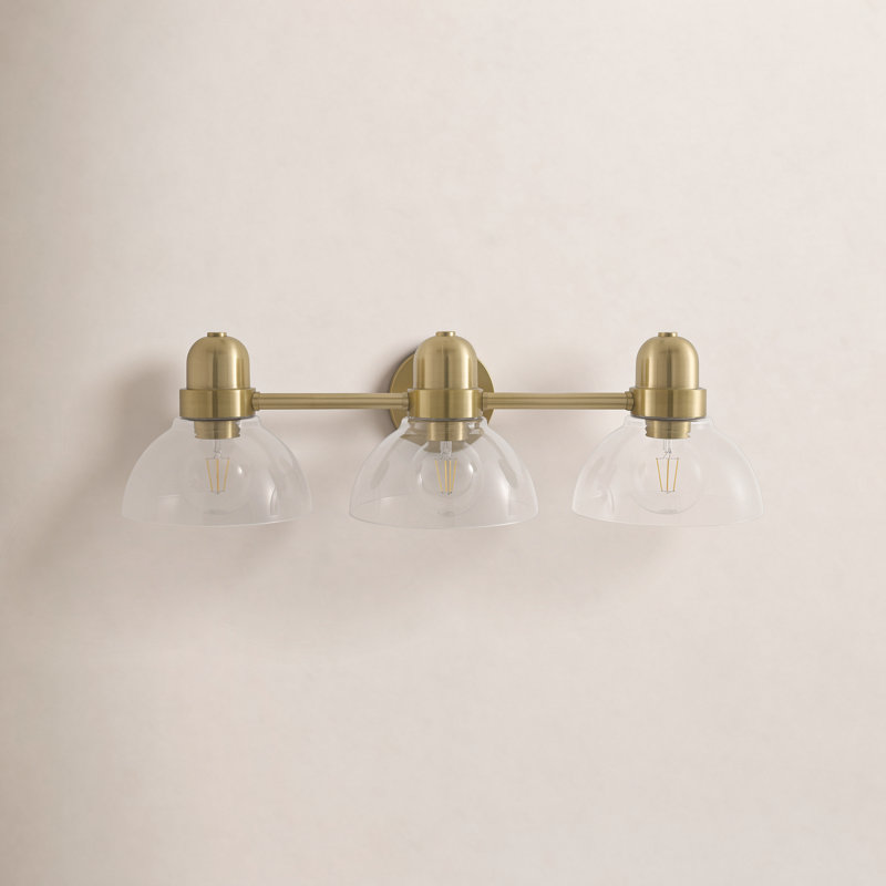 Solvoro Wall Sconce, 3 Lights, 7" H x 25" W x 8.5" D