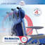 Chaise de plage pliante suspendue à 4 positions Rio Beach, bleu clair