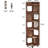 Bookshelf, Corner Bookshelf, Wood Shelves, Tall Bookshelf, Open Book Shelves