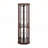 Corner Lighted Curio Cabinet Corner Glass Cabinet Lighted Curio Cabinet Corner Display Case For Living Room, Curio Cabinet, Antique Collection, Wine,Bar Glass Storage Light Included-973973506