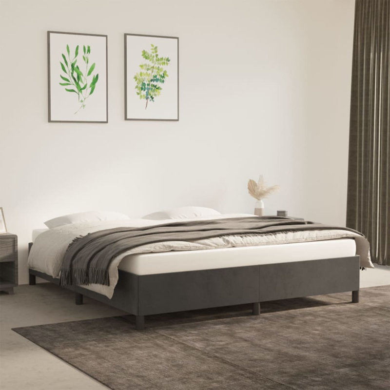 Koltynn Bed, Super King (6'), Dark Grey