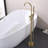 2 Handle Freestanding Tub Filler with Diverter-63306720