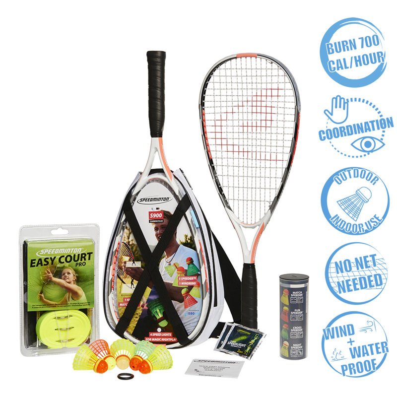 Speedminton Badminton with Carrying Case