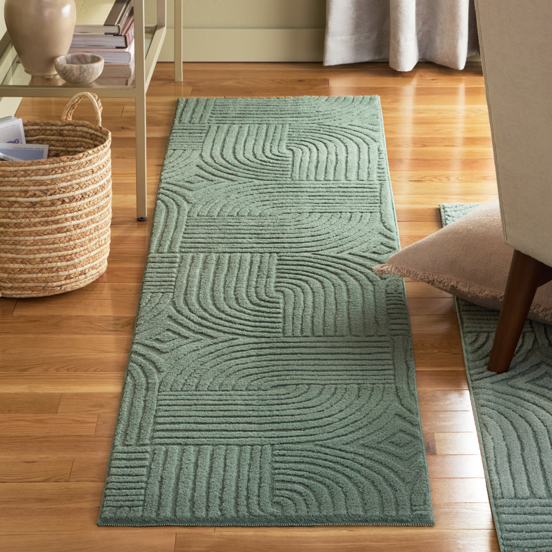 Tapis lavable à la machine 1 pi 7 po x 7 pi 2 po Stone Everwash® Town and Country Country
