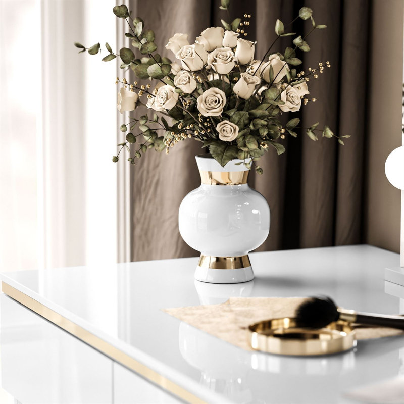 Dressing Table, Gold