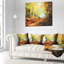 Coussin Autumn Forest Pathway