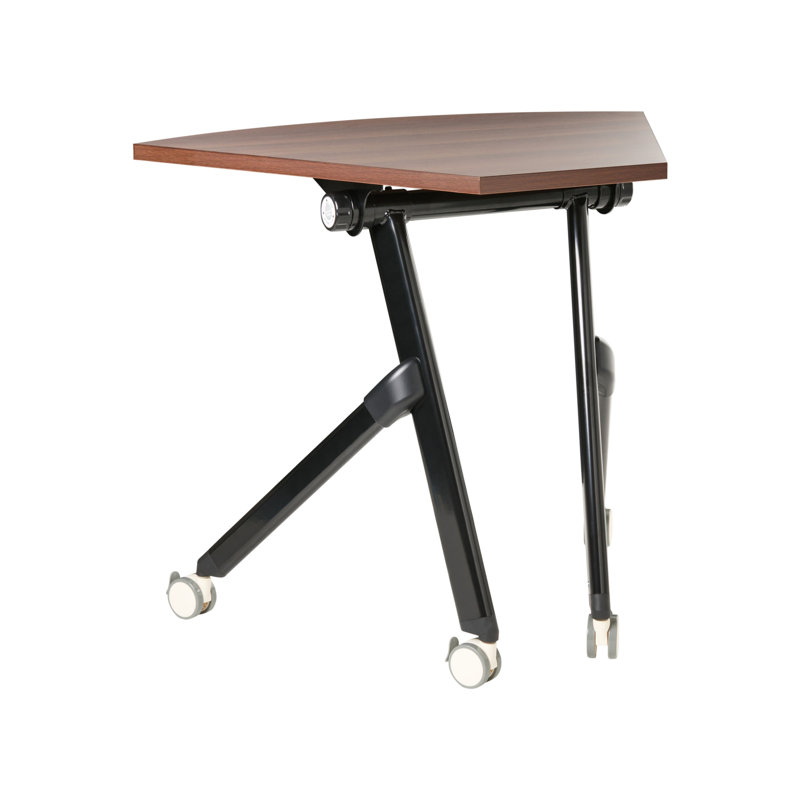 Aarre Corner Standing Desk, Dark Brown/Black